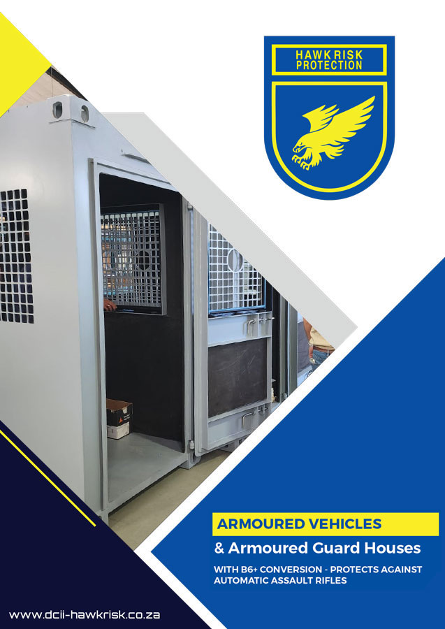 Hawk Risk Protection Armoured Guardhouse & Vehicles