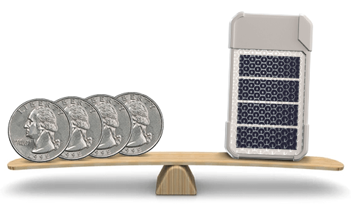 Hawk Risk Solar Satellite Tracker